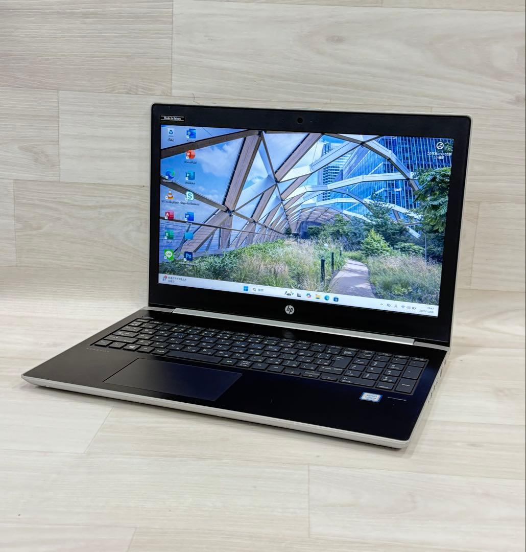 Hp ProBookエイチピーノートCorei5/メモリー8GB/SSD＋HDD
