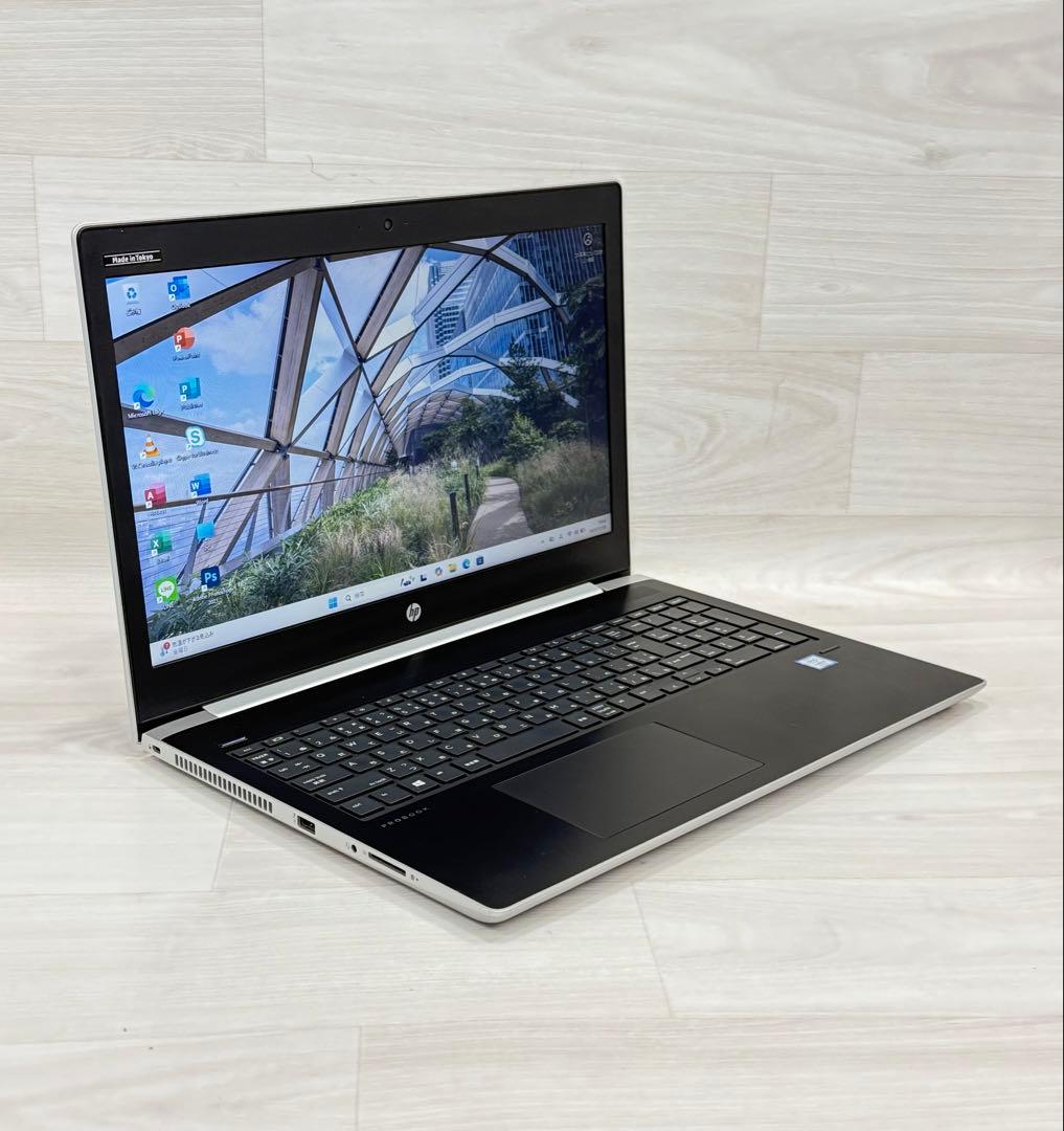 Hp ProBookエイチピーノートCorei5/メモリー8GB/SSD＋HDD