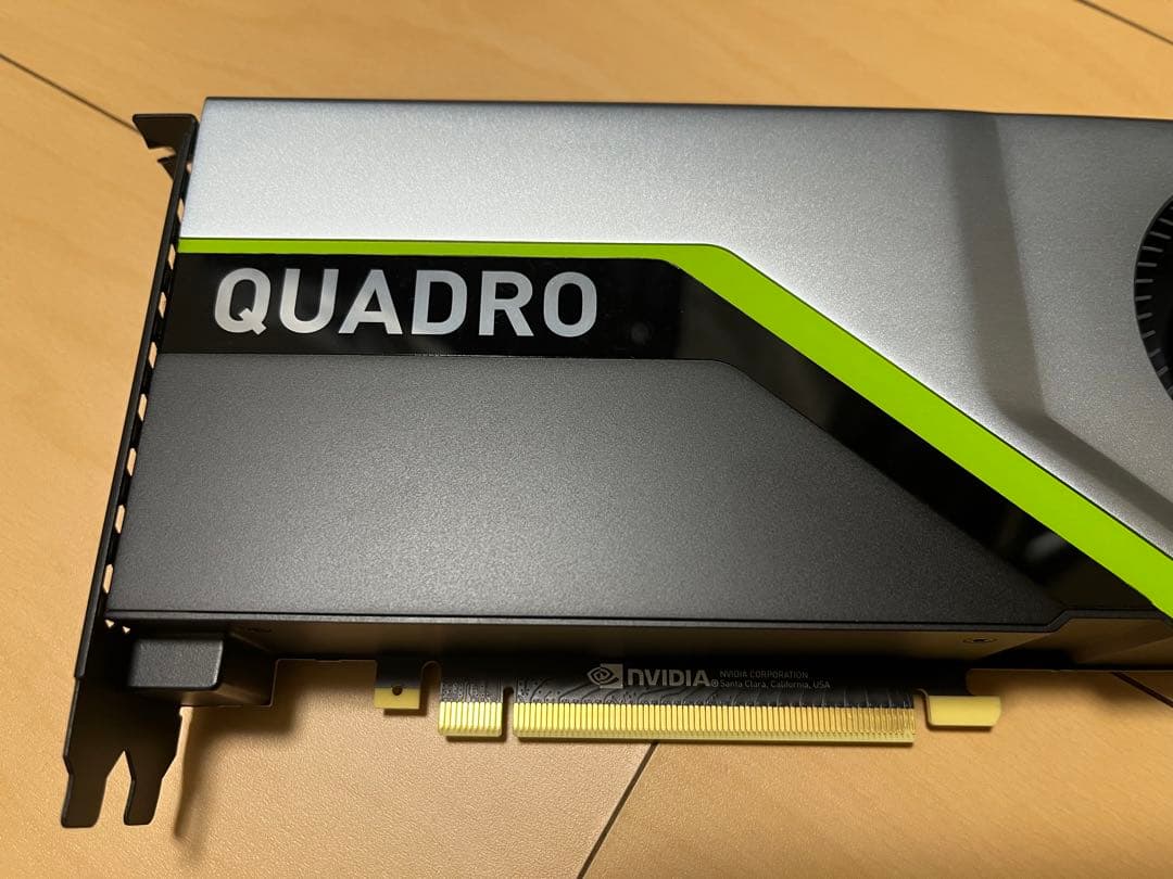 NVIDIA QUADRO RTX5000 グラフィックボード 16GB 中古品