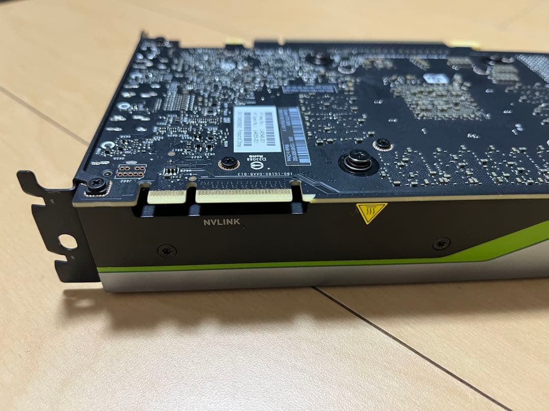 NVIDIA QUADRO RTX5000 グラフィックボード 16GB 中古品