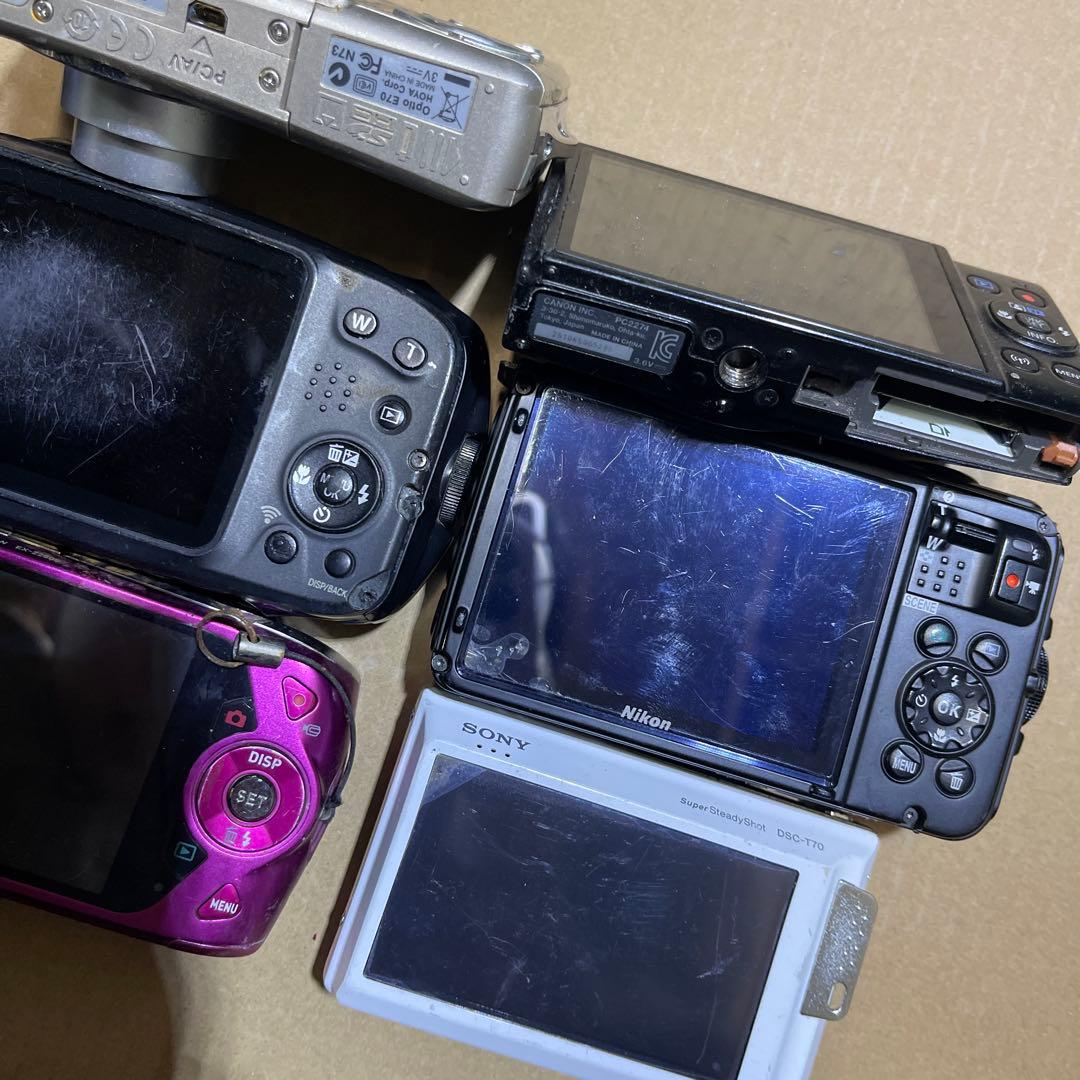 ジャンクカメラ8台セット