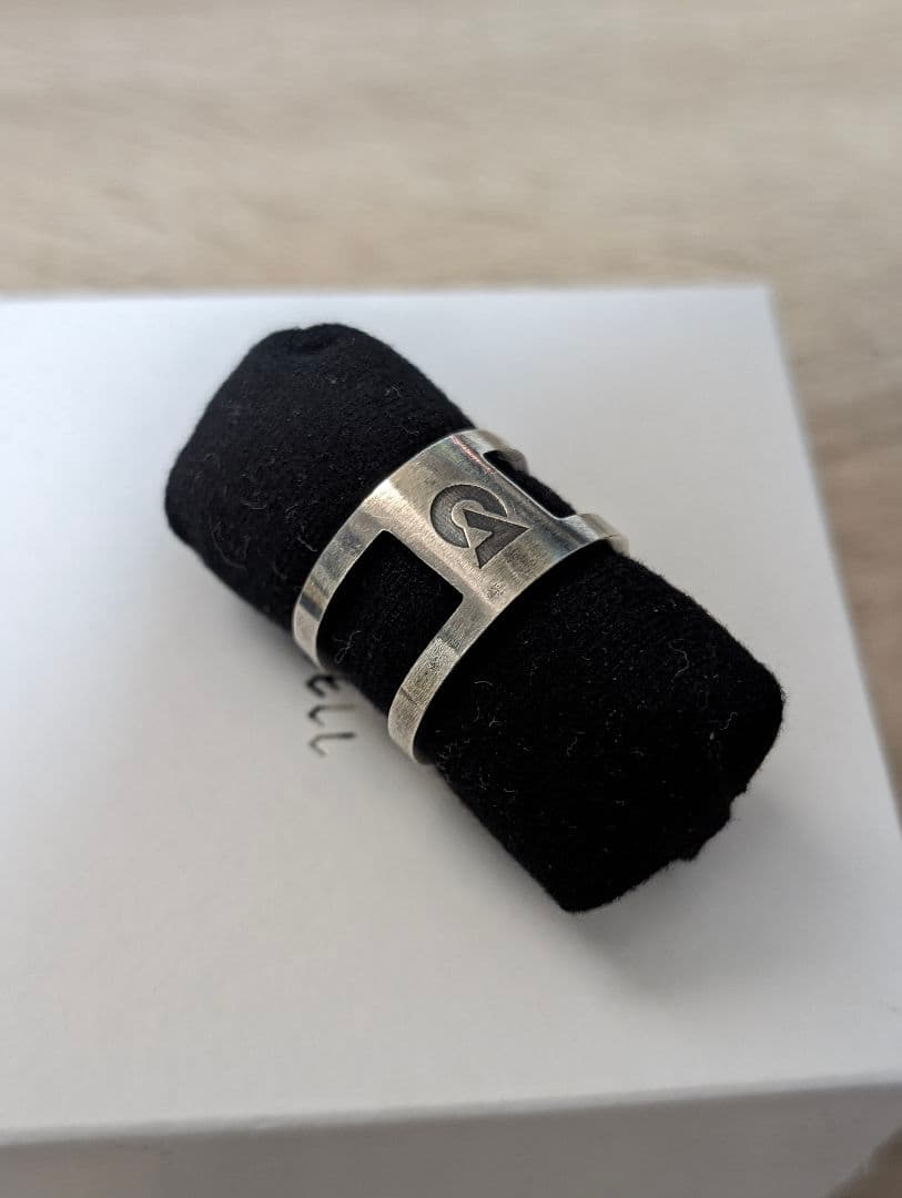 DUSTCELL シルバーロゴリング