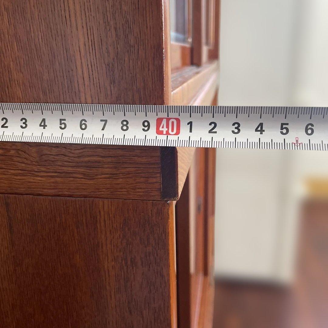 【最終価格】昭和レトロ 茶箪笥／木製 食器棚 収納棚｜古家具・和モダン