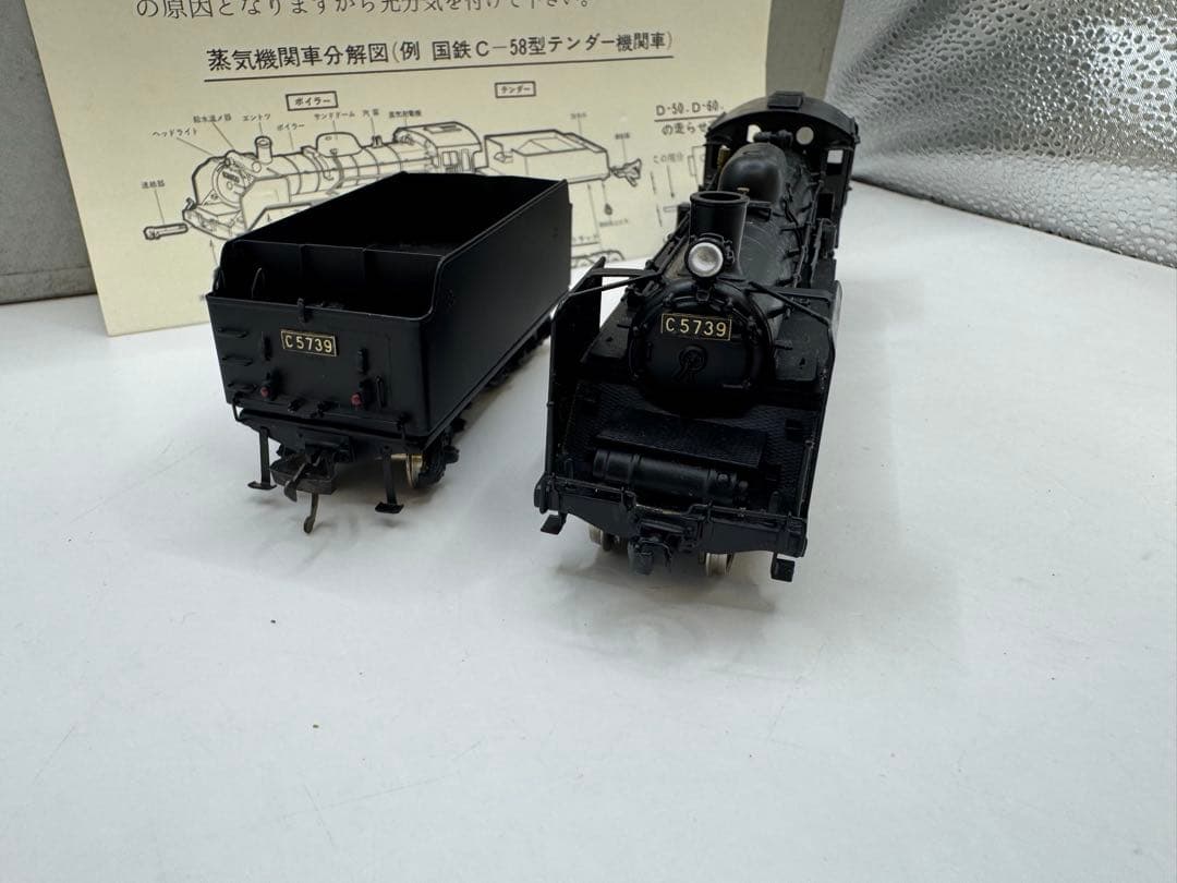 HOゲージ 国鉄　C57　塗装済完成品　宮沢模型 5739