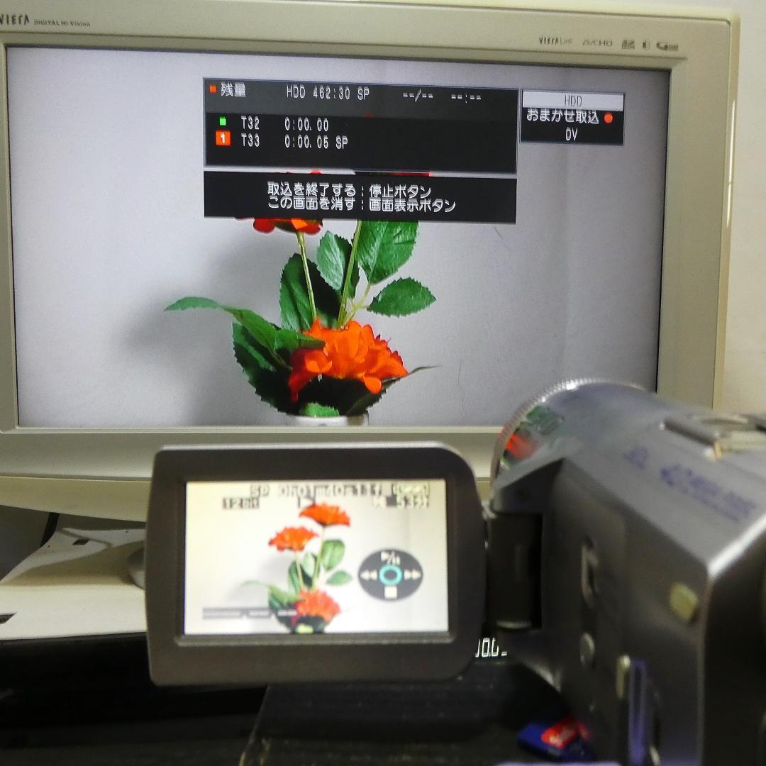 動作良好 パナソニックNV-GS500 MiniDVビデオ　デジタルダビングに