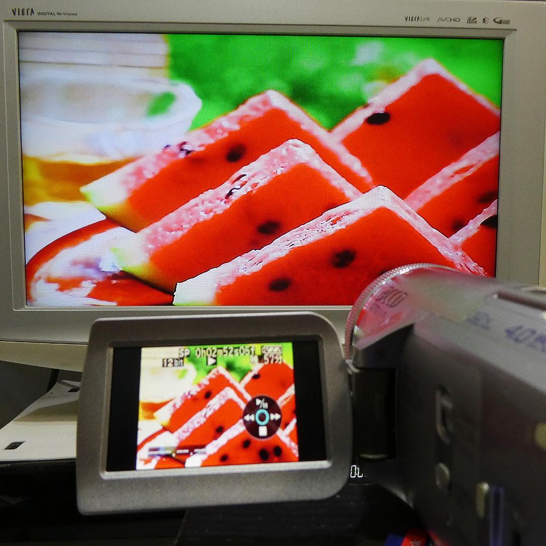 動作良好 パナソニックNV-GS500 MiniDVビデオ　デジタルダビングに
