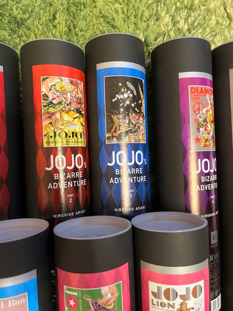 ジョジョの奇妙な冒険　ポスター24枚　12種類x2セット JOJO