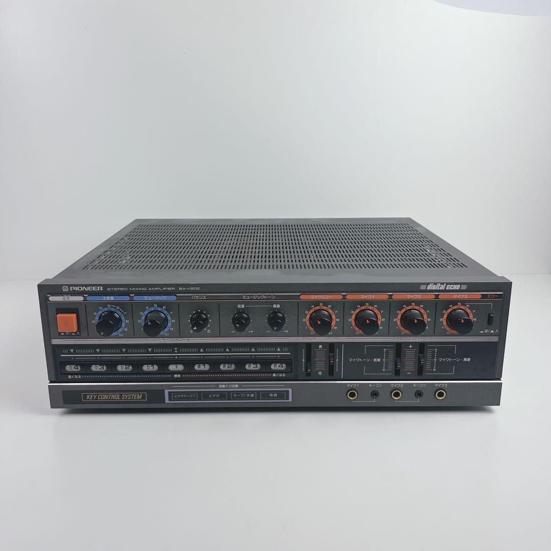 パイオニア SA-Ｖ20 II 業務用カラオケアンプ 動作品
