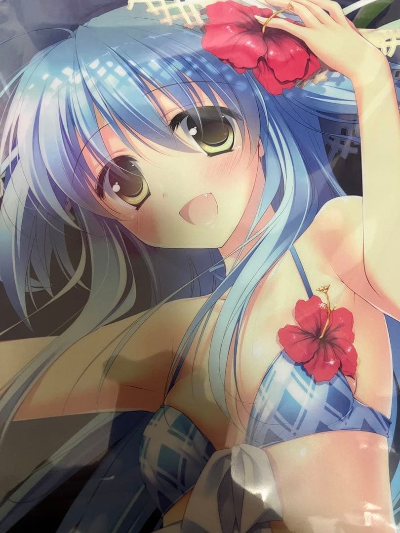 【非売品】Strawberry Nauts 青兎みかも A3 クリアポスター