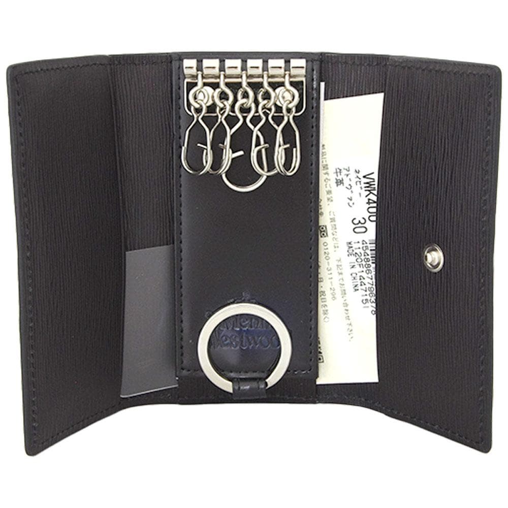 ヴィヴィアンウエストウッド キーケース ネイビー