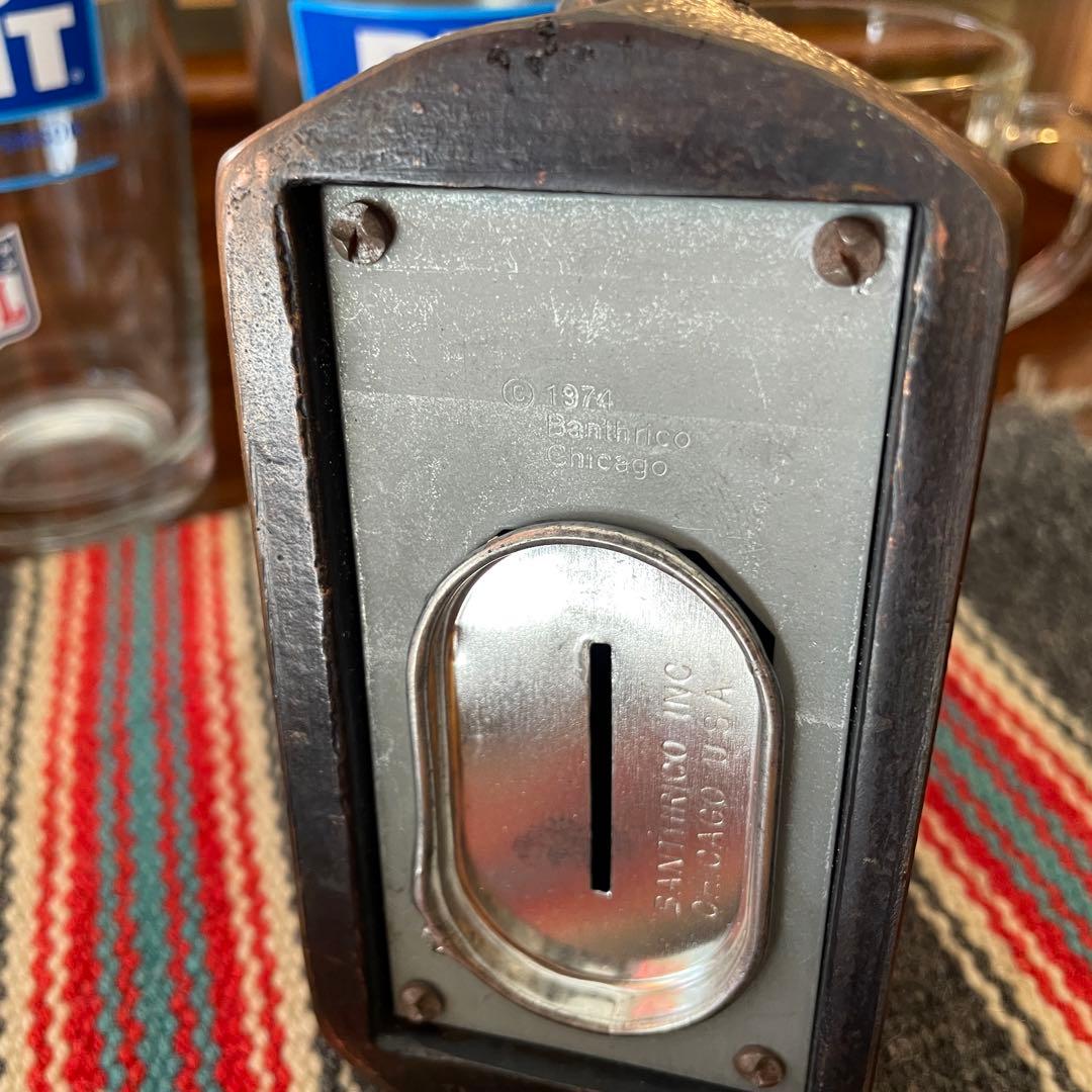 希少品！70's アメリカアンティーク　独立記念貯金箱　USA製ヴィンテージ雑貨