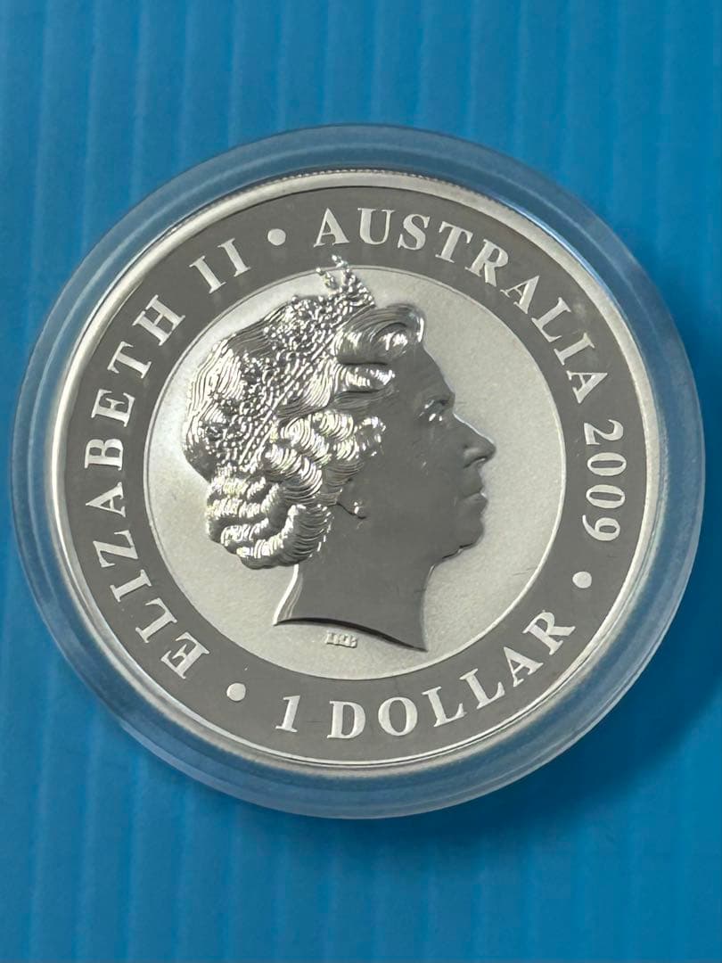 【希少】 2012年コアラ銀貨2009年コアラ ゴールドプレート金箔仕上げ銀貨