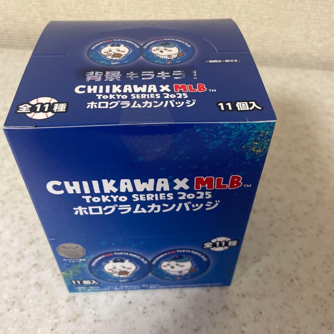ちいかわ × MLB TOKYO SERIES ホログラムカンバッジ 1BOX