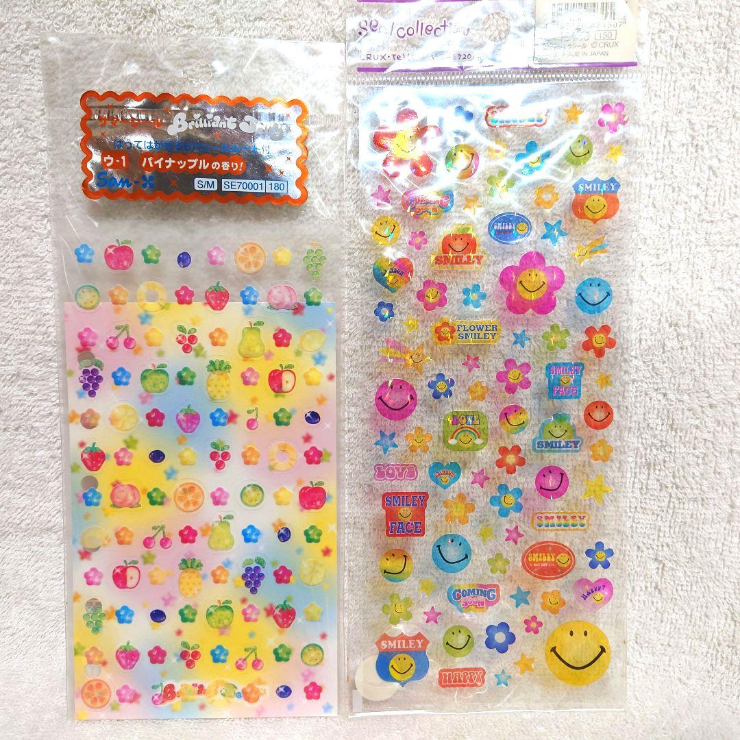 は*あ様 キャラクターシール　16点セット　平成女児　平成レトロ