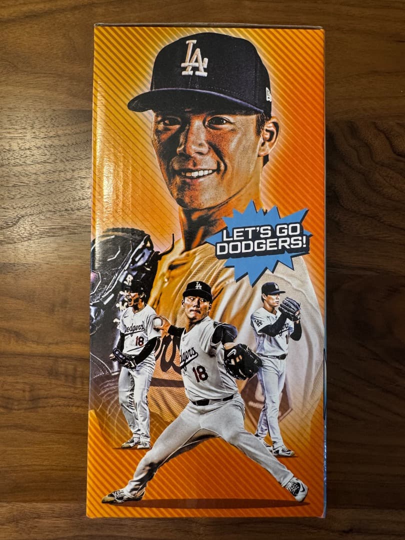 山本由伸 ボブルヘッド ドジャース 2025年7月2日 配布