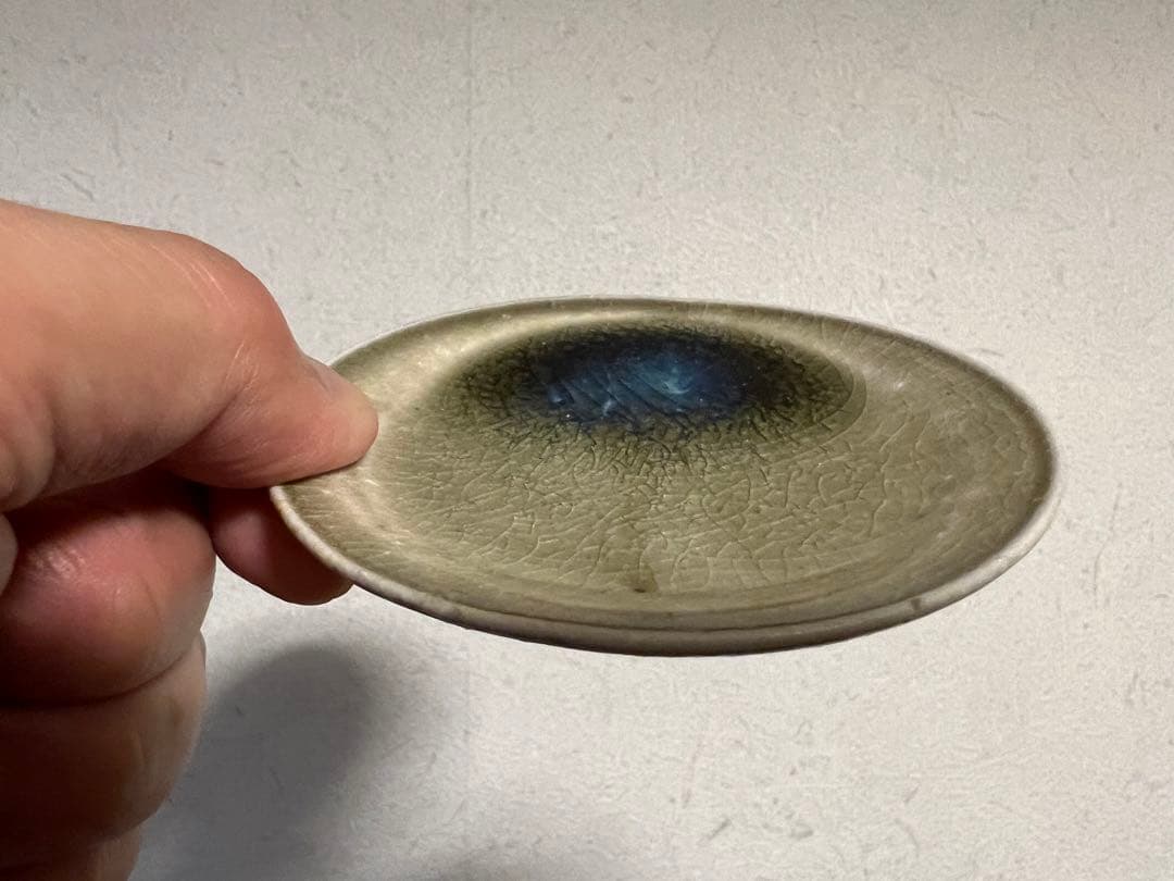 伊賀焼 土楽 豆皿 小皿 名工 福森雅武 白洲正子 土井善晴 名工 骨董 古美術