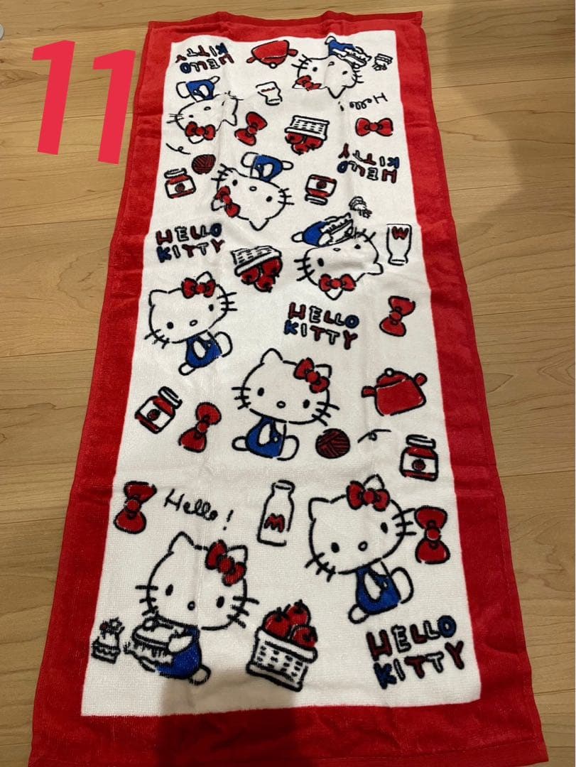 サンリオ ハローキティ けろっぴ ロッツォ タオル まとめ売り 12枚セット