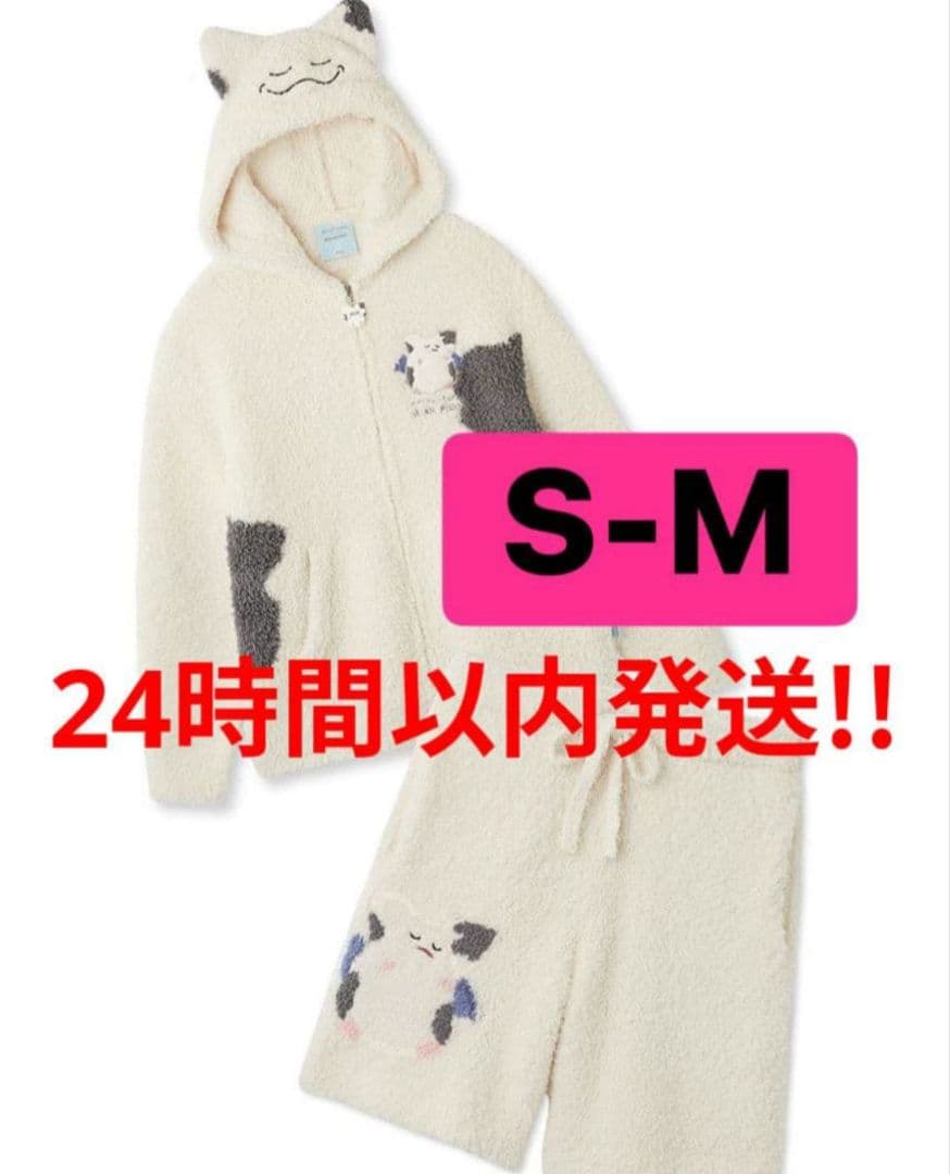 ジェラピケ 完売品✨ジェラートモーモンパーカ＆ハーフパンツセット S-M　新品