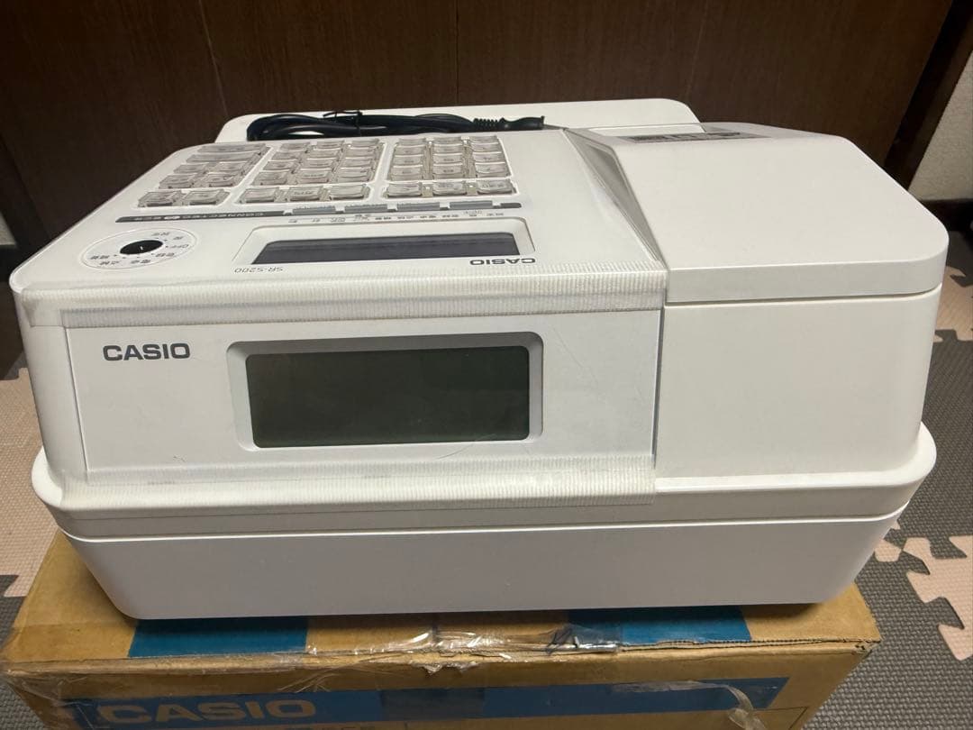 CASIO SR-S200-WE 電子レジスター