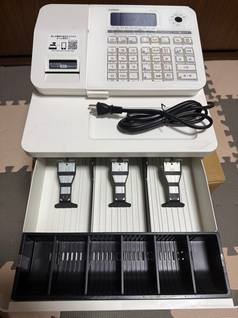 CASIO SR-S200-WE 電子レジスター