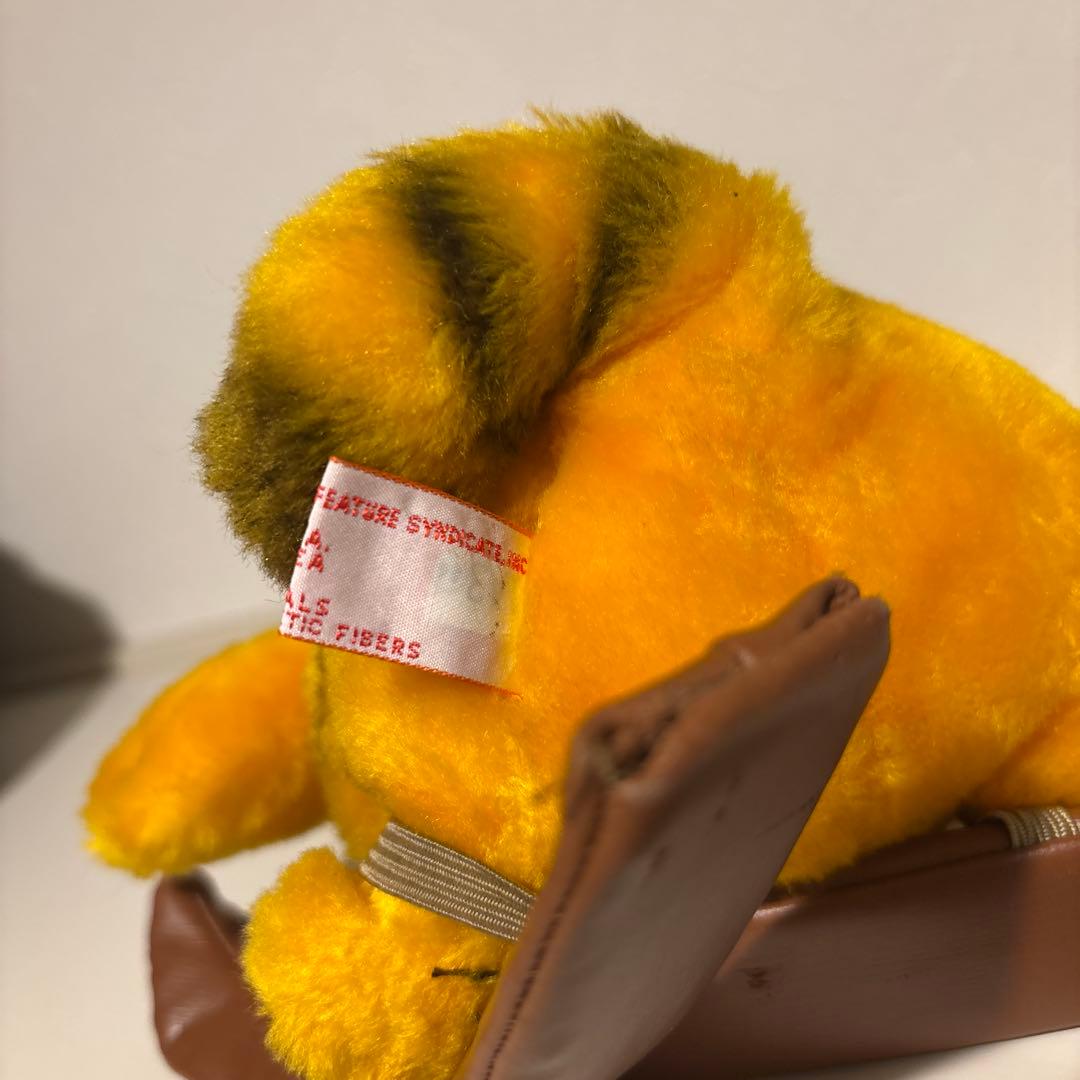 レア USA ヴィンテージ ガーフィールド ぬいぐるみ 1980s スキー