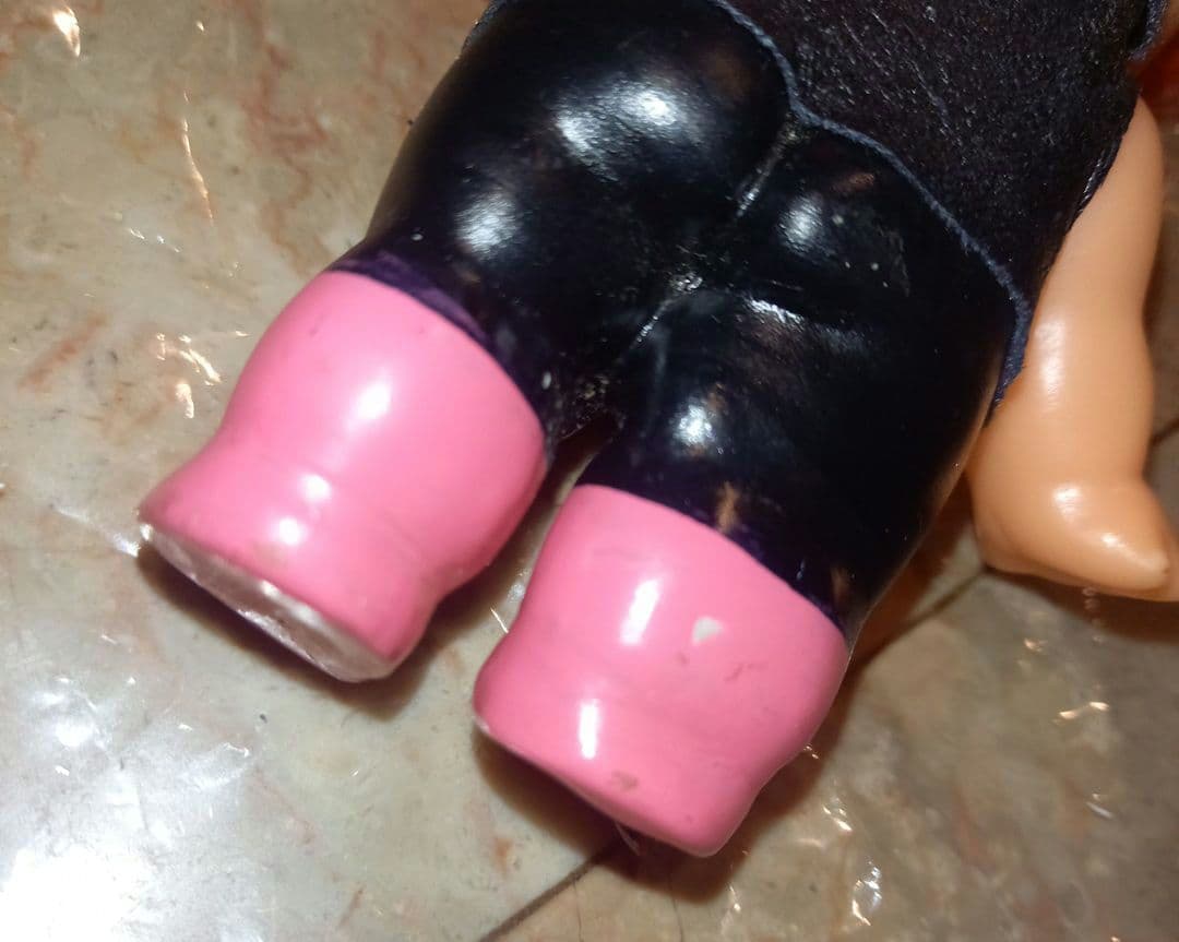 レア★キューピー★パンク★ROCKSTAR★ソフビ人形