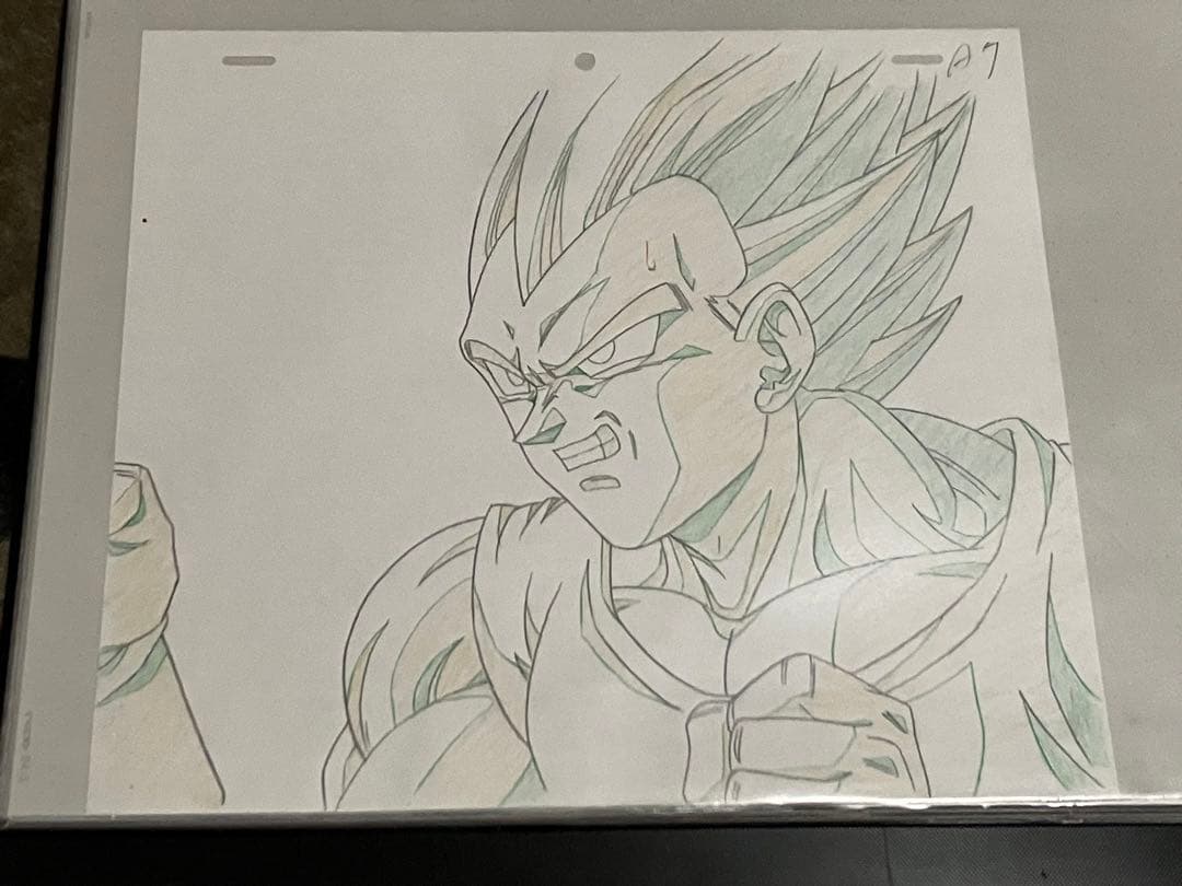 ●ドラゴンボール● スーパーベジータ 動画　　(セル画)
