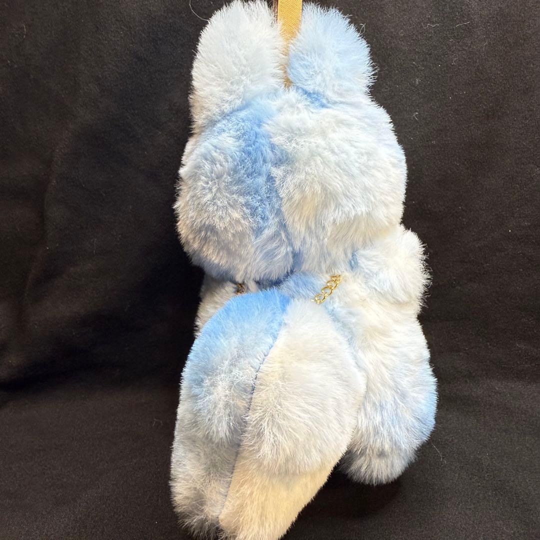 海外限定　ジモモ　カスタム　ラブブ　ブルー　青　マーブル