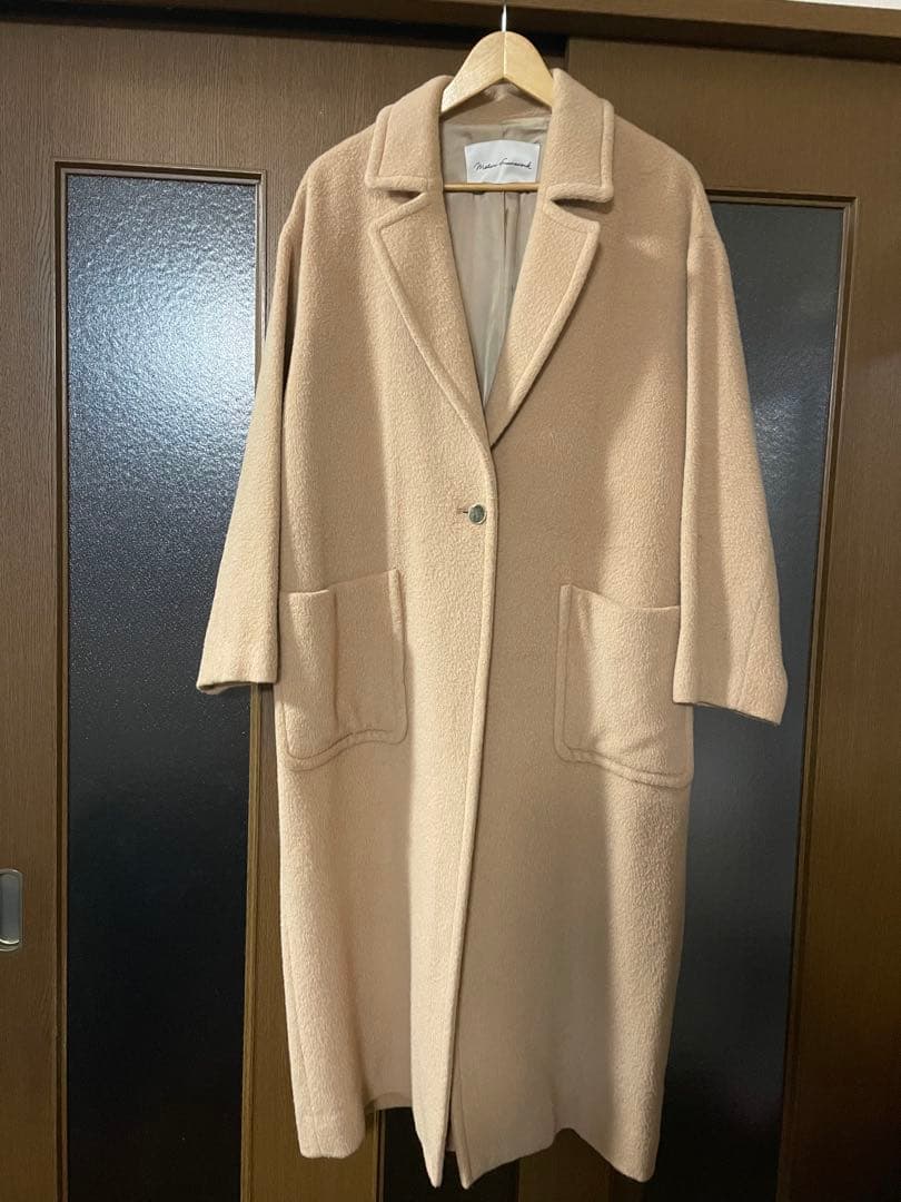 FRAMeWORK アルパカ混 ロングチェスターコート