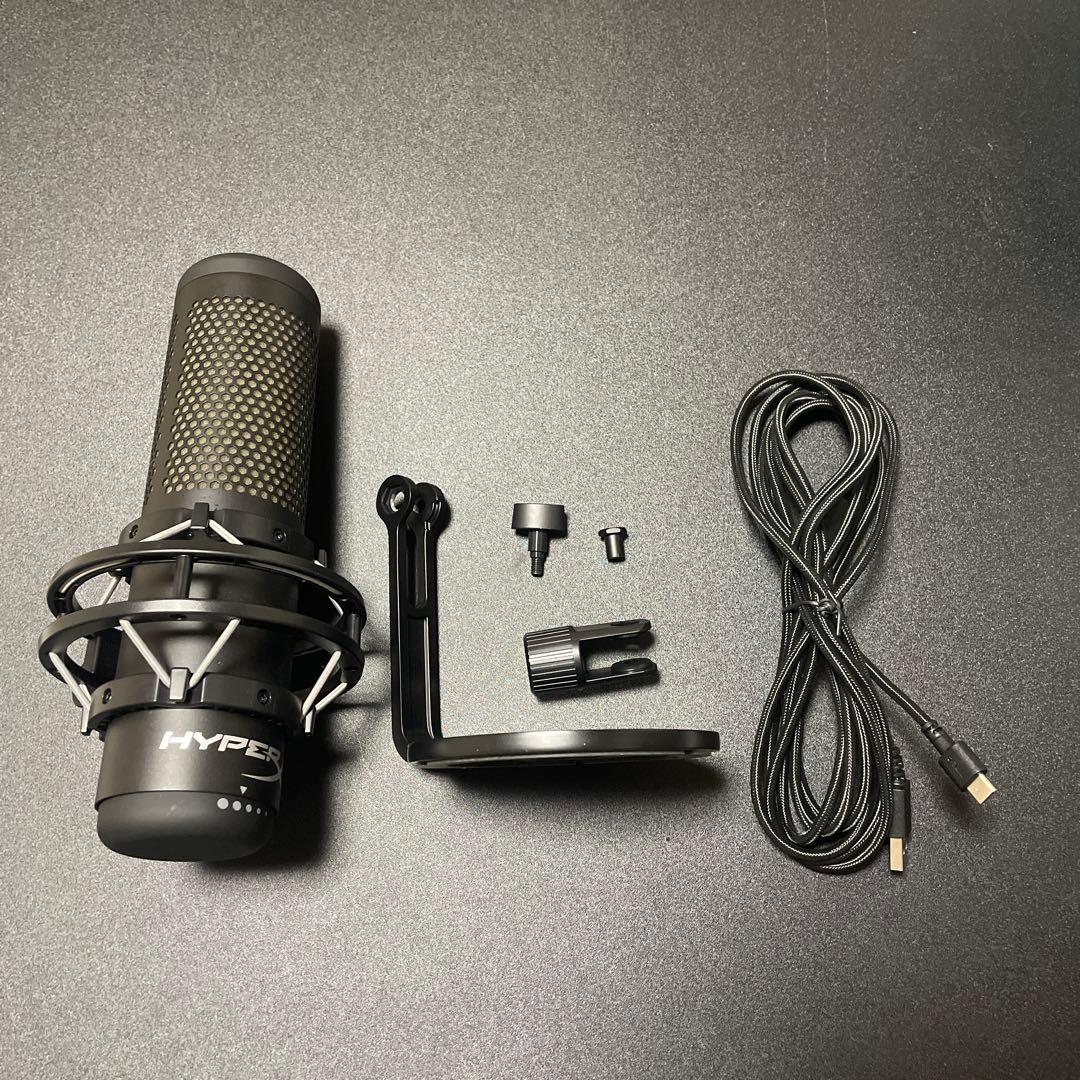 HyperX QuadCast コンデンサーマイク
