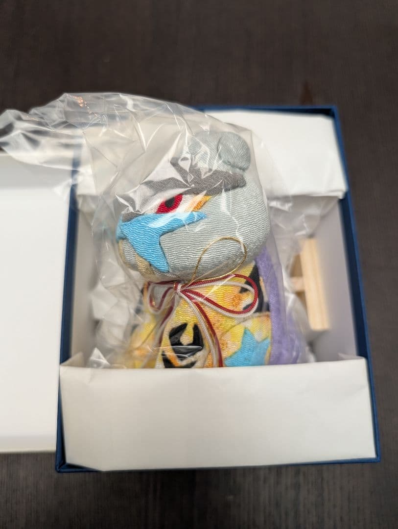 真多呂　江戸木目込　ライコウ　伝統工芸品 正規品新品　未使用　ポケモン