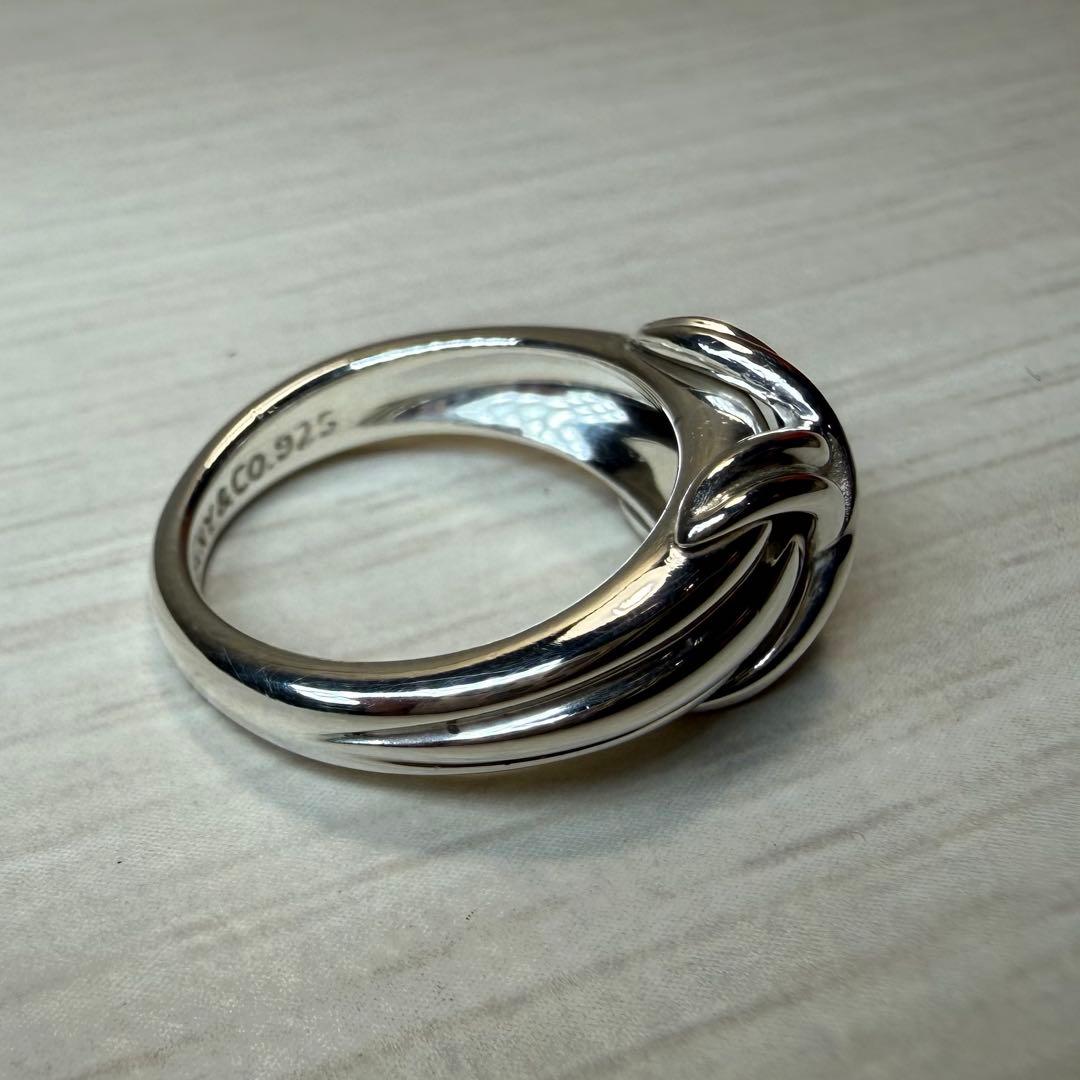 Tiffany&Co. オールドティファニー　シグネチャークロス リング 925