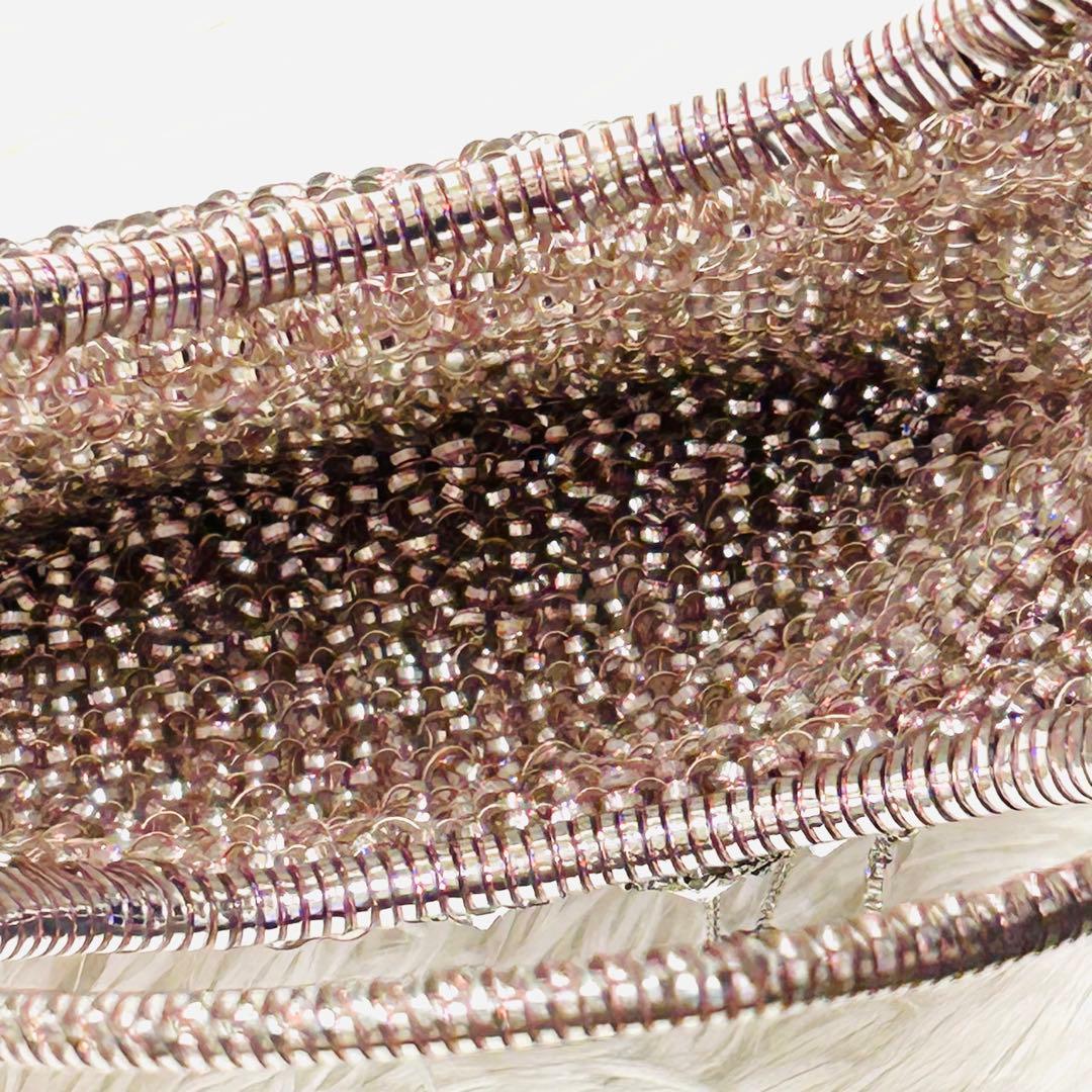 マルちゃん様⭐️【美品】ANTEPRIMA ワイヤーバッグ　ピンクシルバー