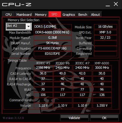 G.SKILL Trident Z5 6000mhz CL30 16GB 2枚