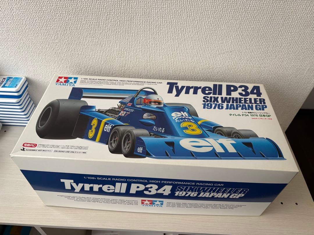 タミヤ⭐︎ I/10タイレル⭐︎P34 1976日本グランプリ６ホイラー