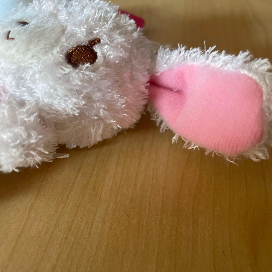 ミニぬいぐるみ　シュガーバニーズぬいぐるみ　しろうさ