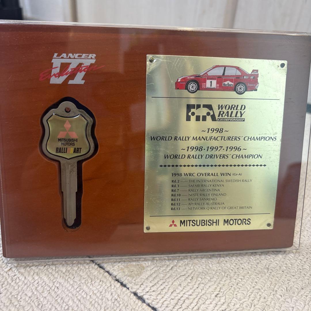 三菱ランサーエボリューションVI Ralli Art 成約記念品