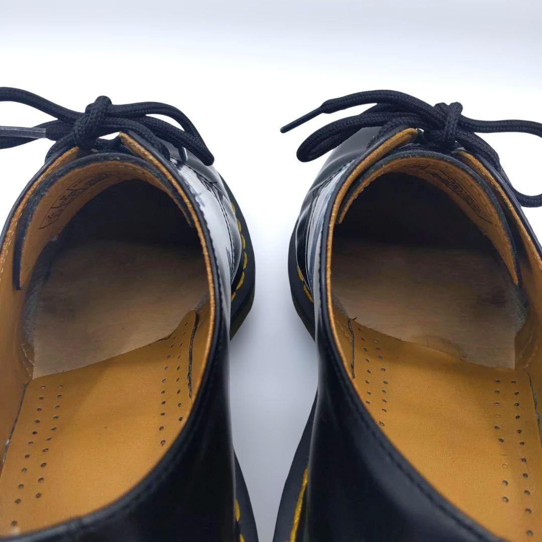 【美品】 ドクターマーチン 1461 59 UK7 3ホールシューズ ブラック