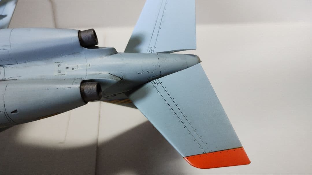 プラモデル完成機　1/48　川崎T-4