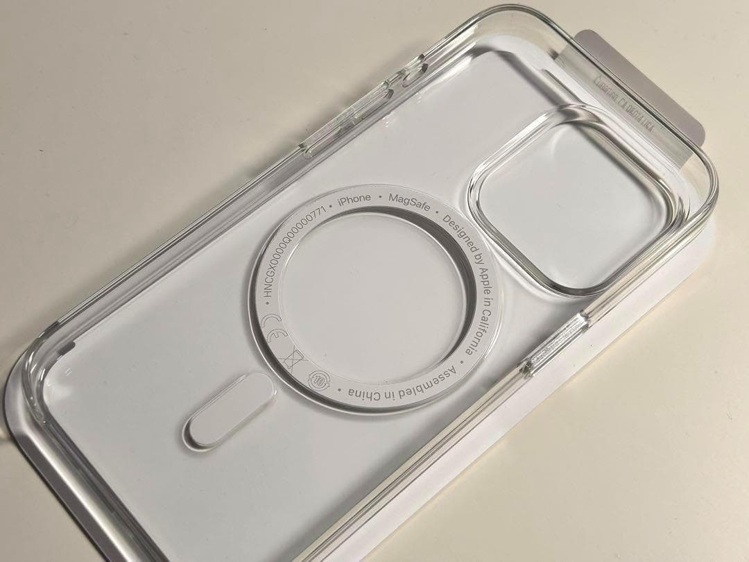 【新品】純正 iPhone 15 Pro クリアケース②二つセット