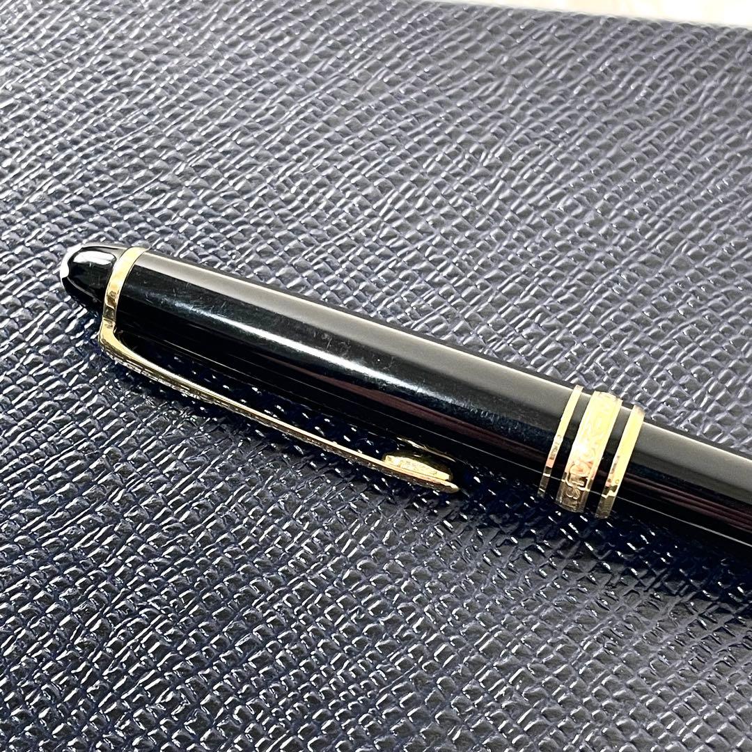 モンブラン　Montblanc 万年筆　マイスターシュティック　14K ブラック