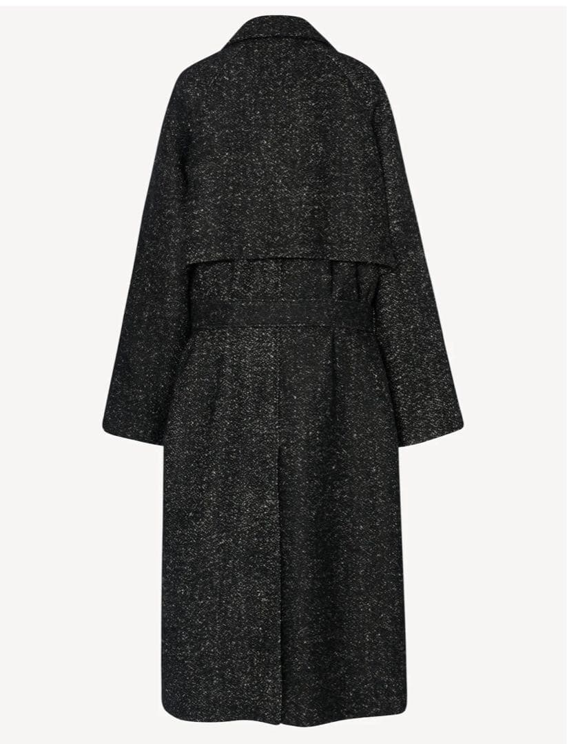 ザロウ THE ROW Macaria ウールコート2 美品 2025年製80万