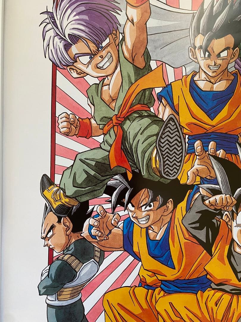 【激レア】額装品　ドラゴンボール　イラスト大F 鳥山明　DRAGONBALL