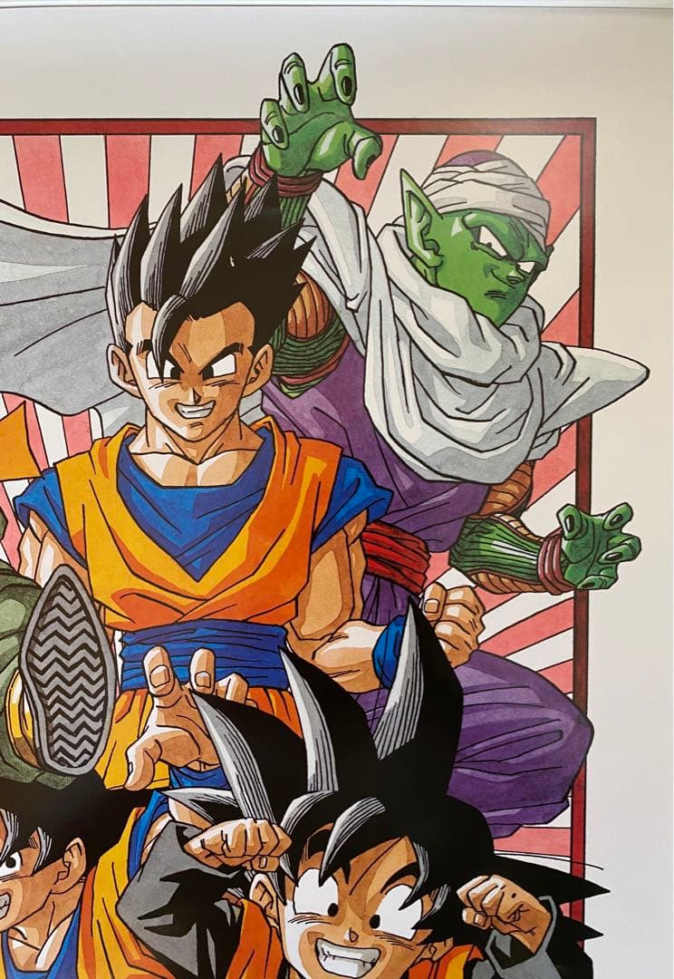 【激レア】額装品　ドラゴンボール　イラスト大F 鳥山明　DRAGONBALL