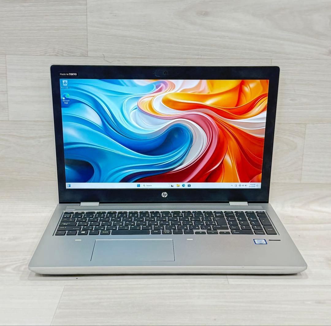 8世代 エイチピーHp ProBookノートパソコンi5/8GB/SSD+HDD