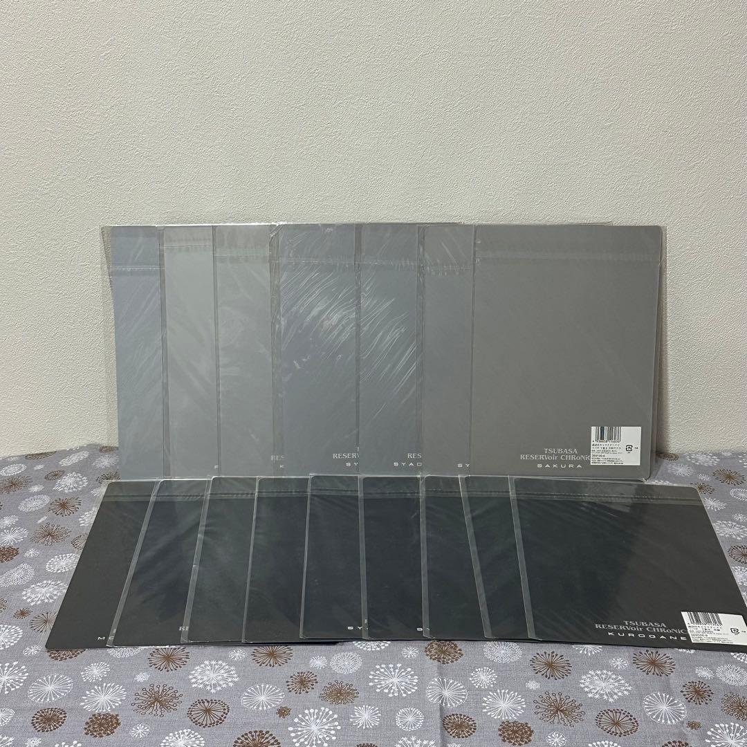 CLAMP ツバサ クリアファイル 下敷き セット 小狼 サクラ 黒鋼 ファイ