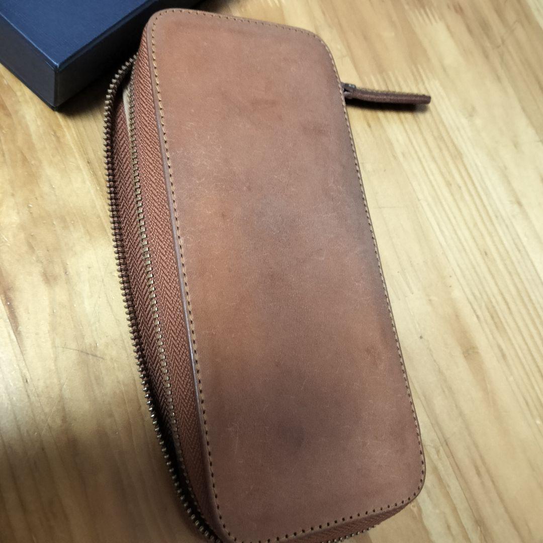 バハギアペンケース、プエブロレザー最終値下げ