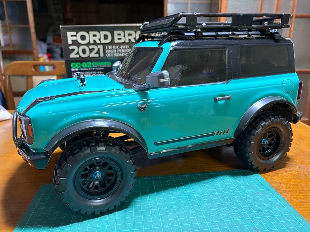 [美品] タミヤ 1/10 RC フォード ブロンコ 2021 完成品
