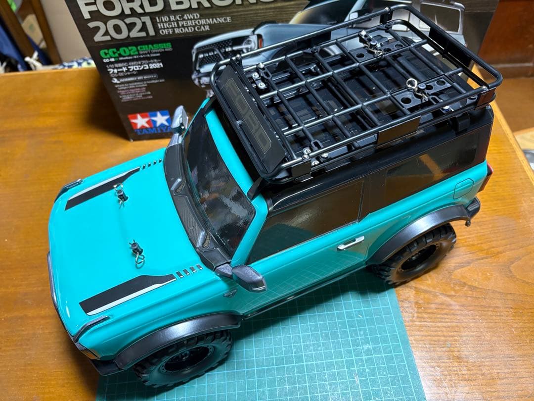[美品] タミヤ 1/10 RC フォード ブロンコ 2021 完成品