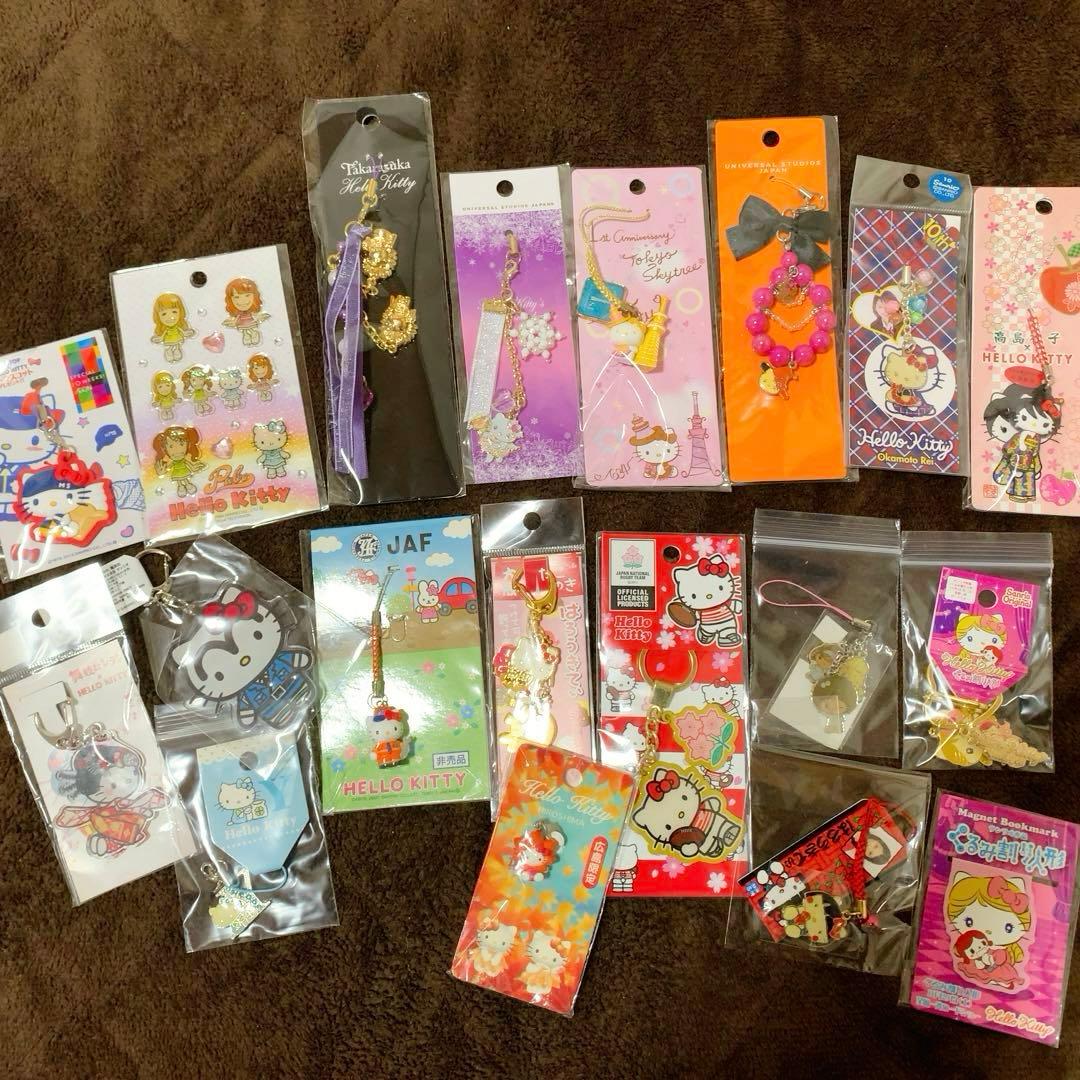 ご当地キティ359個　ロリータ/イチゴ根付/コラボ/非売品等　入手困難 多数